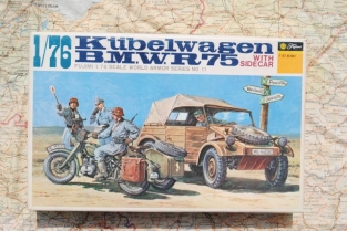 Kübelwagen & BMW R75 with Sidecar